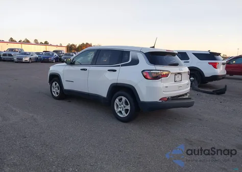 2022 Jeep Compass Sport Fwd из США, поврежденный, VIN 3C4NJCAB0NT189408